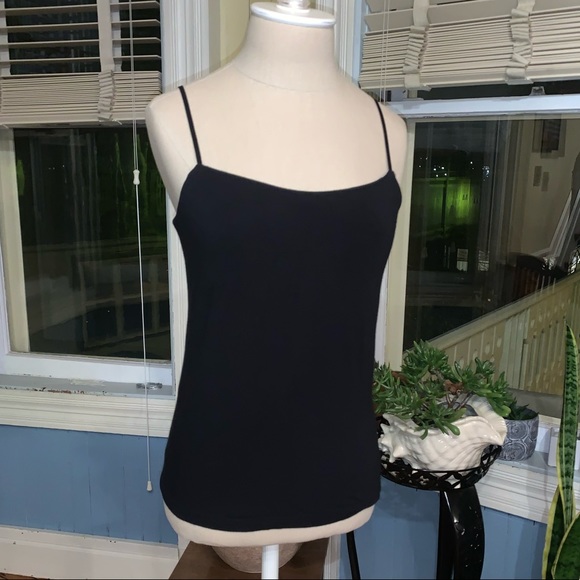 Jones NY black spaghetti strap cami tank top 🖤 - Picture 2 of 7